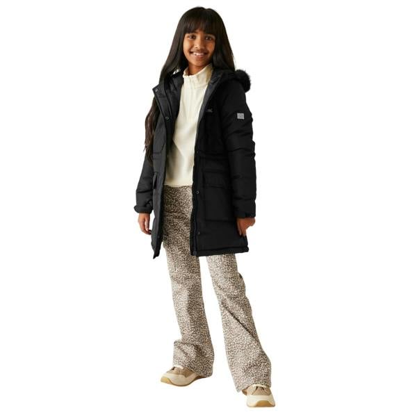 Regatta Childrens/Kids Fabrizia II Quilted Jacket - Black - 