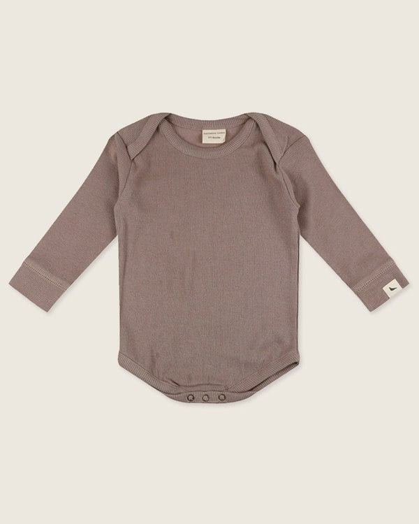 Soft cotton baby bodysuit