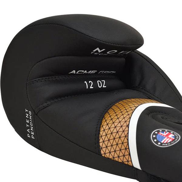 RDX Sports RDX BOXING GLOVE AURA PLUS T-17-Black/Golden