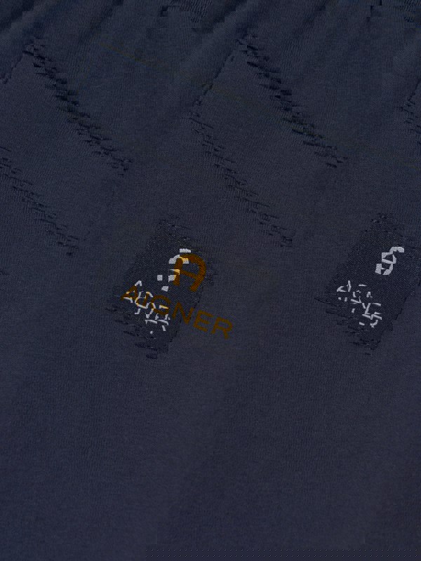 Aigner Boys Pocket Bermuda Shorts in Navy