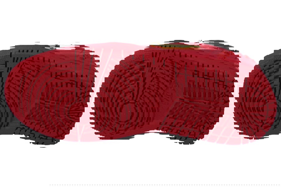 Nike Womens Air Jordan 1 Mm Low Trainers Fn5032  607 - Gym Red Metallic Gold 607 - Photo 4