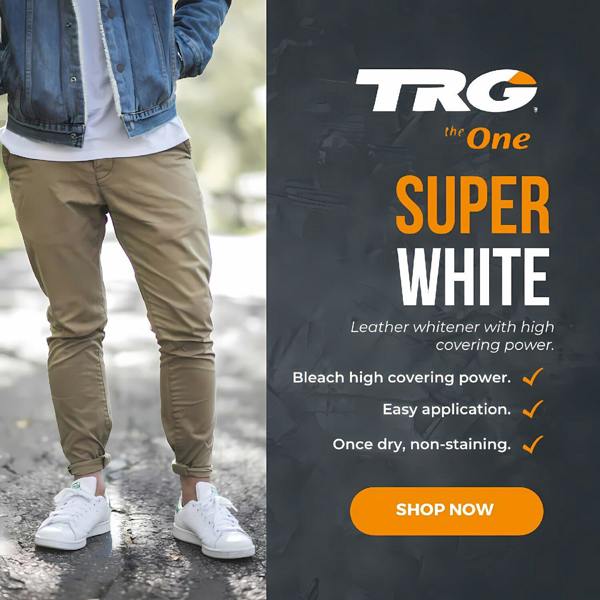 TRG Superwhite Shoe Whitener - Brightness Restoration for Leather 75ml