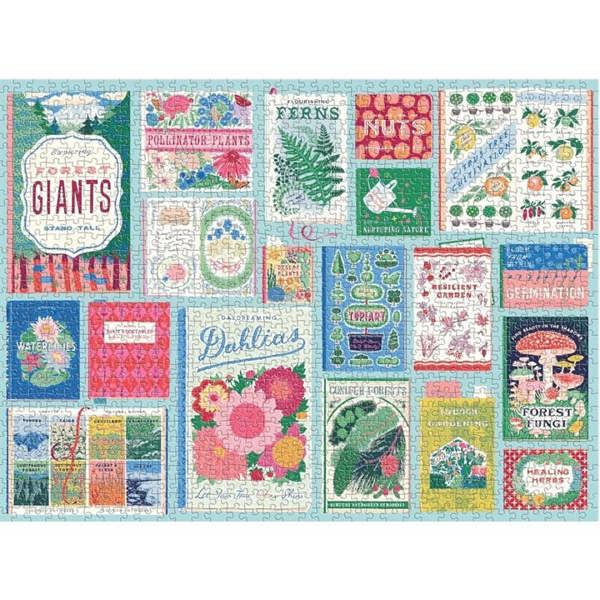 Ever Upward, Botanist Bookshelf Jigsaw, Jigsaws & Puzzles, History & Literature, Gift