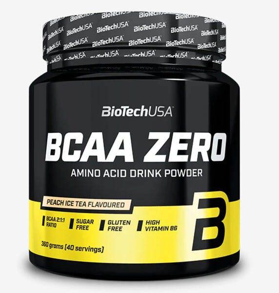 BioTechUSA BCAA Zero, Peach Ice Tea - 360g