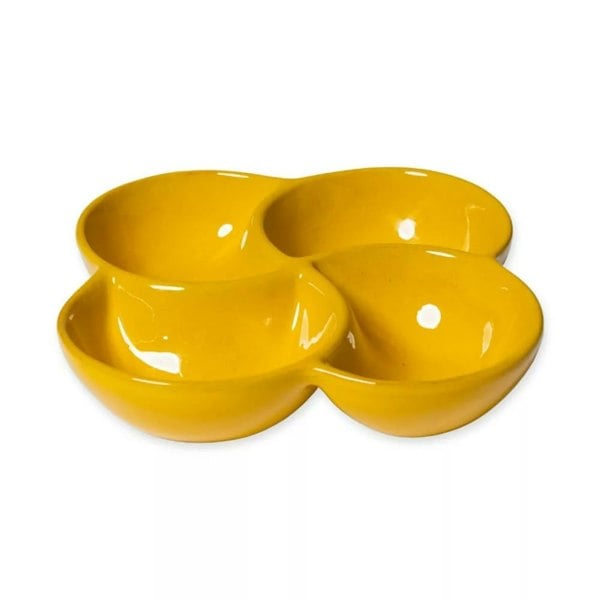 Selena Yellow Snack Dish