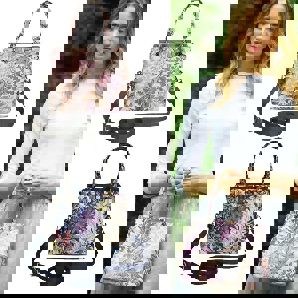 Earth Squared Spring Jacquard Camille Hand Bag