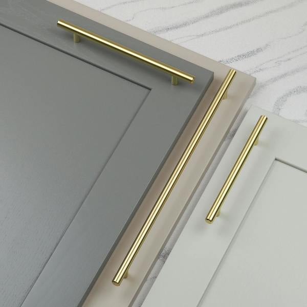 Handle & Home Brushed Brass Bar Handles