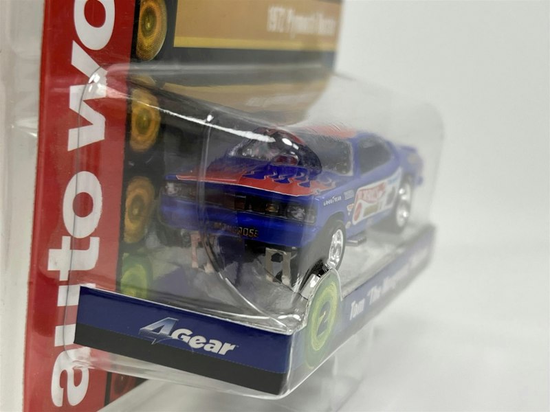 Auto World Slot Cars 1972 Plymouth Buster Tom The Mongoose McEven HO Scale Auto World SC376-2