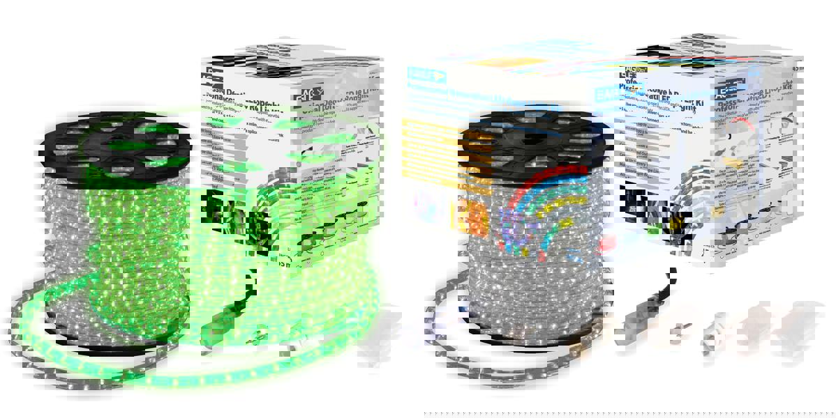 Eagle Green 45M Static Led Rope Ligh