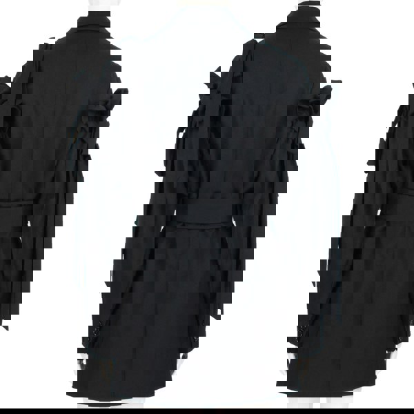 Simone Rocha double breasted fine wool jacket in black