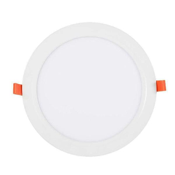 22W Round LED Recessed Panel Ceiling Downlight 6000K 220mm, PRORANGE (Pack of 5) - ENER-J Smart Home