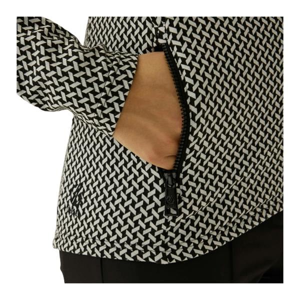 Dare 2B Womens/Ladies Descend III Jacquard Midlayer - Black/Egret - 
