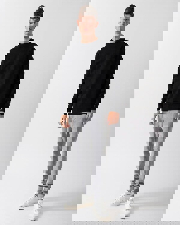 BOSS Green Salbo Mirror Mens Sweatshirt - Black 001