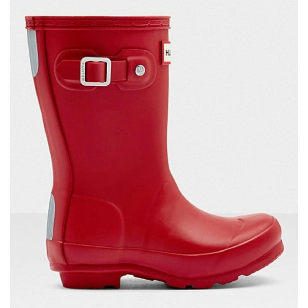 Hunter Original Rubber Red Wellington Kids Boots