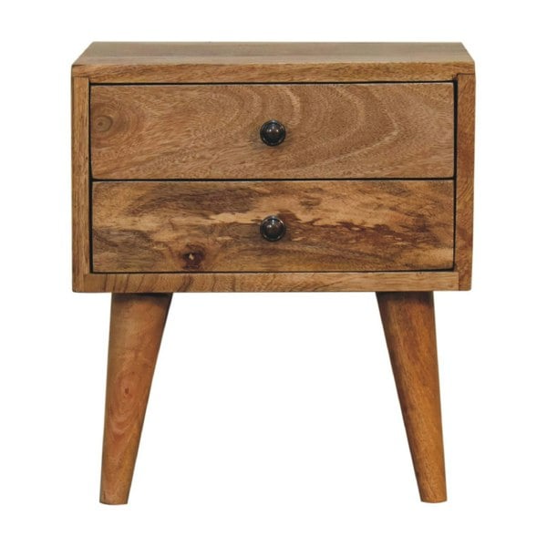 Artisan Furniture Mini Oak-ish Modern Bedside
