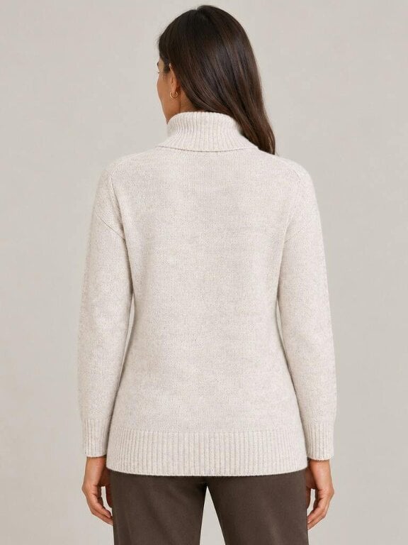 VIZ-A-VIZ Cable Cowl Neck Jumper