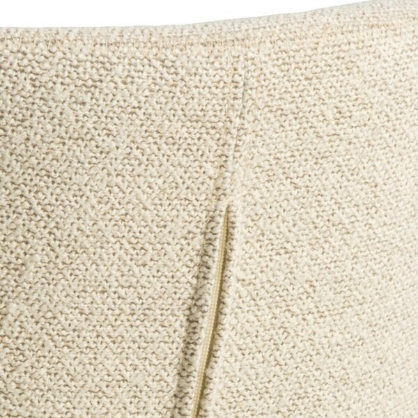 Wyld Haus Set of 2 Acorn Upholstered Cream Swivel Dining Chairs