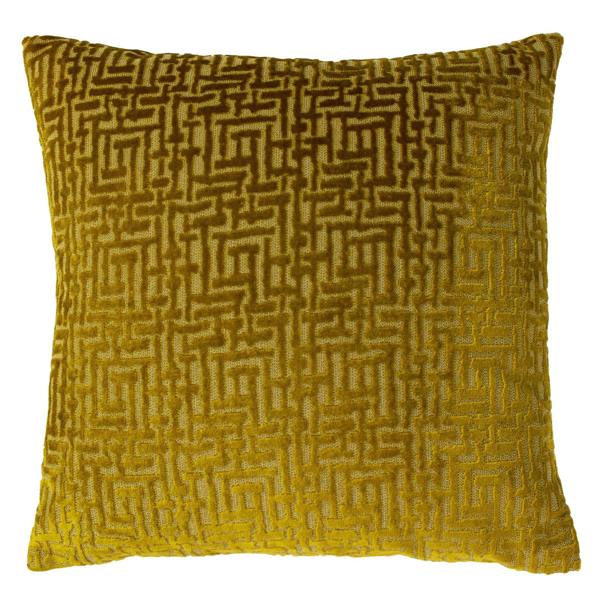 Paoletti Delphi Cushion Cover - Gold - 