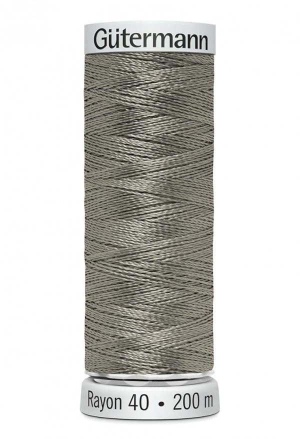 Gutermann No 40 Sulky Rayon Embroidery Thread 200m Rayon Thread Suitable For Embroidery