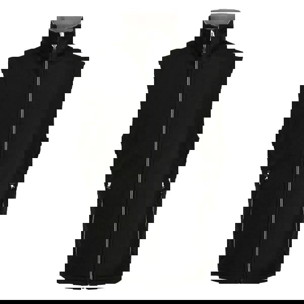 Regatta Professional Mens Softshell 2 Layer Body Warmer - Black/Mineral Grey