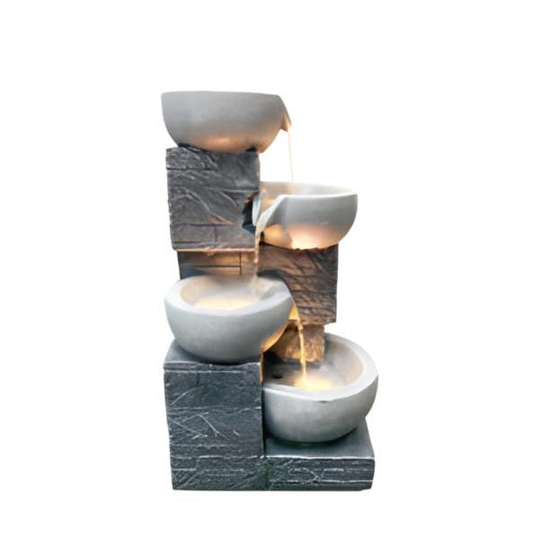 Tranquillity Water Features 4 Bowl Pouring Pots water feature