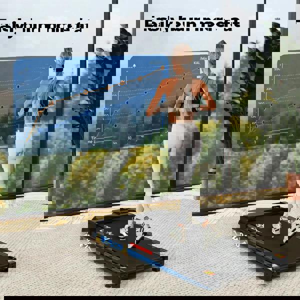 Centra Under Desk Electric Walking Pad Treadmill Running Machine Online Fitness