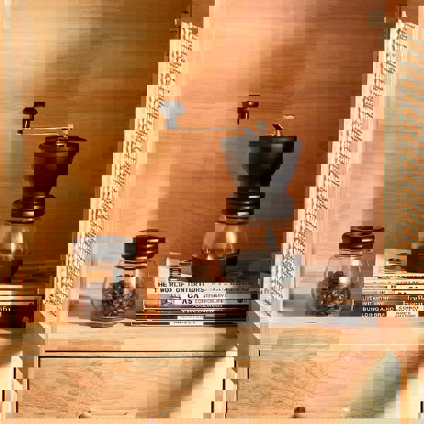 Madeline Rattan Sideboard, Small in a lifestyle setting with oak furniture sideboard