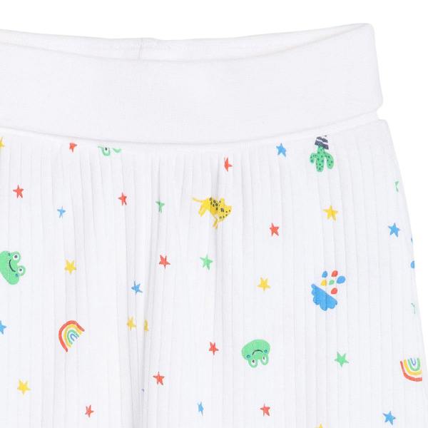 Mini Cuddles Baby Boys 3pk Printed & Solid Joggers, Multicolour