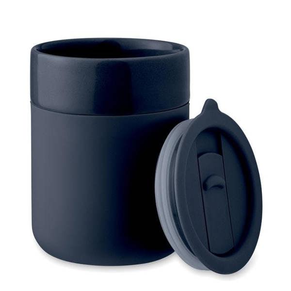 MidOcean Qeram Ceramic 330 ml Tumbler - French Navy - 