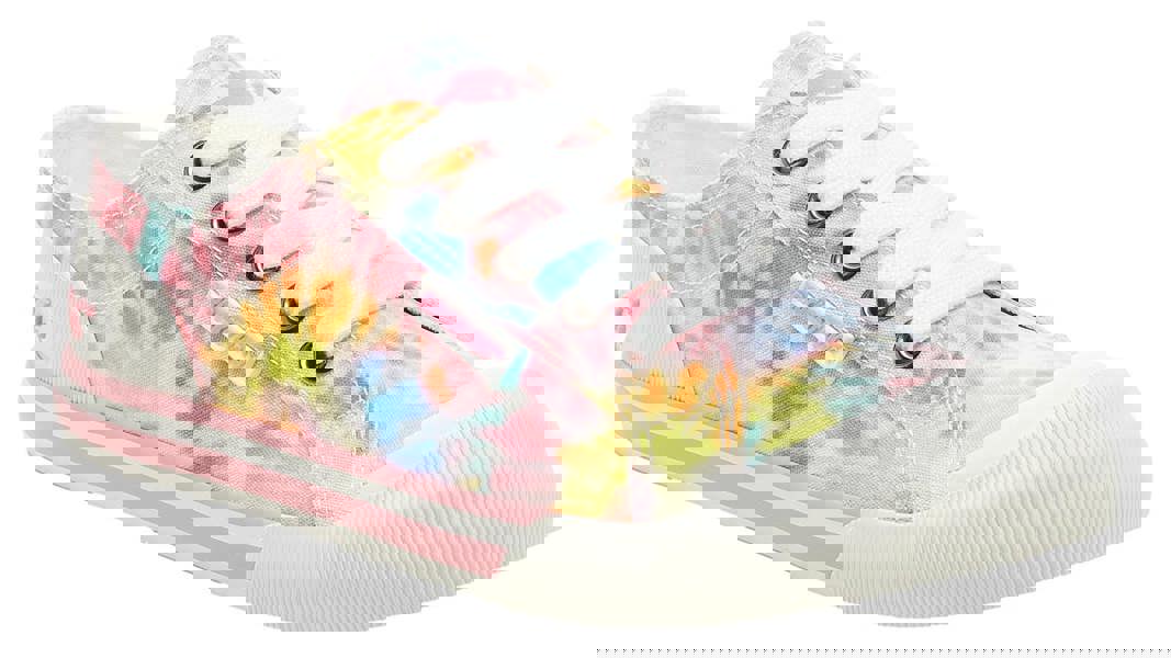 Rocket Dog Jazzin Womens Casual Lace Up Canvas Pumps Shoes Trainers