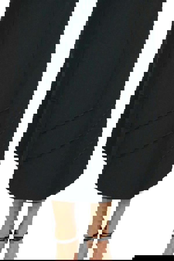 Paulo Due Women's Smart Elasticated Waist Flared Swing Skirt