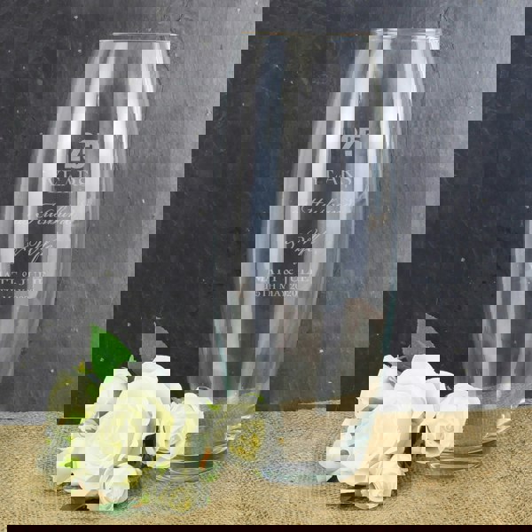 Personalised Memento Company Personalised Anniversary Bullet Vase