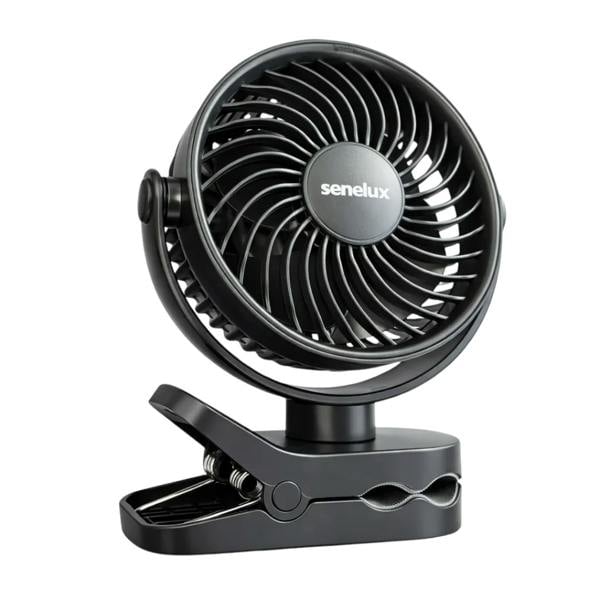 Senelux 5" Wireless Clip-On Fan