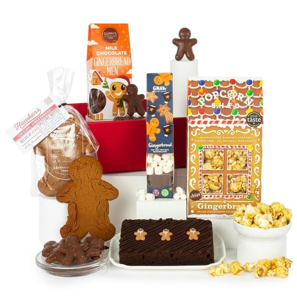 Virginia Hayward Christmas Gingerbread Gift Basket Hamper