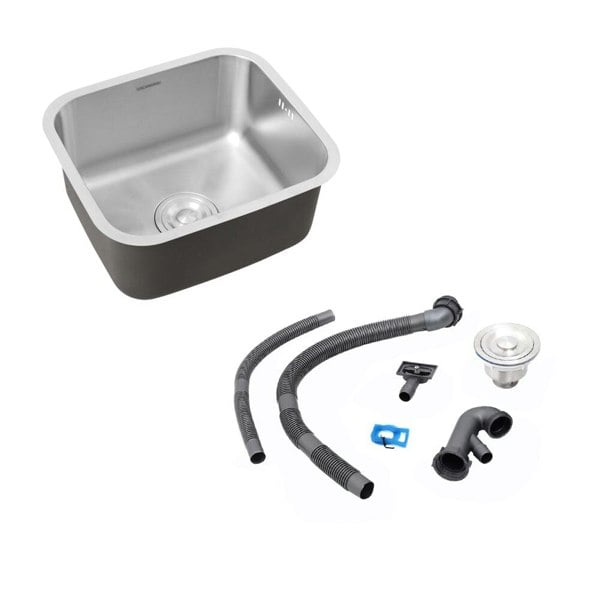 Inset Single Bowl Sink Stainless Steel Kitchen Sink Kitchen Sink Living and Home