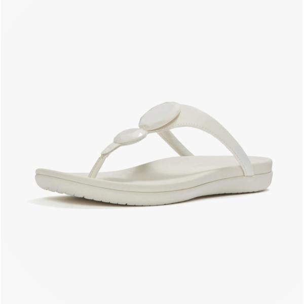 FitFlop FitFlop SOLAY GLOSSY Womens Flip-flops Cream