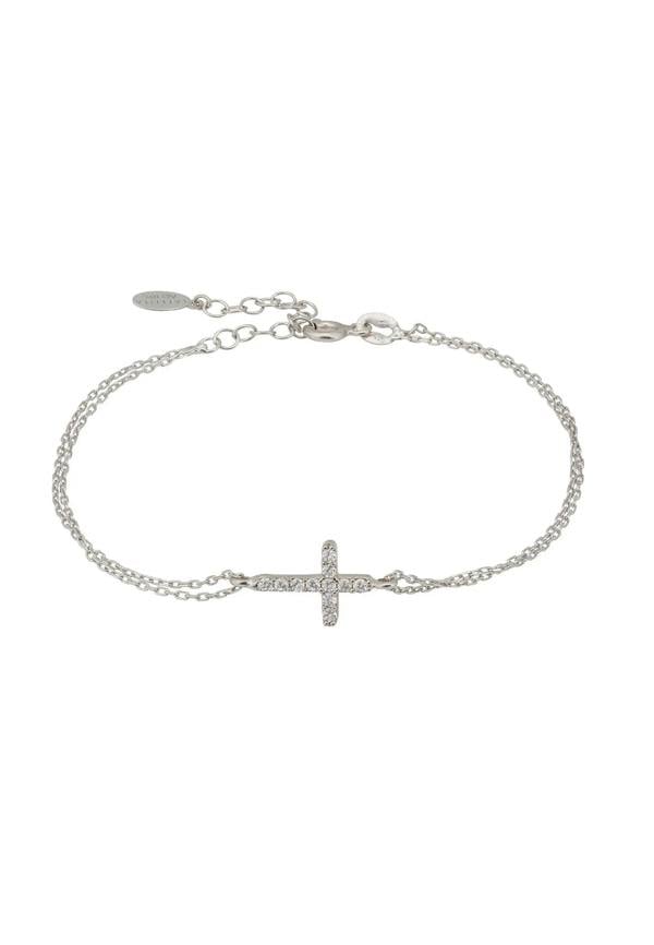 Latelita Divina Fashion Bracelet Silver (Cross)