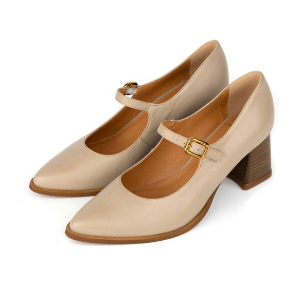 Embassy London Hyde - Brown - Women's Leather Mary Jane Pump
