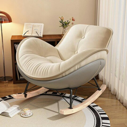Havendro Lazy sofa recliner rocking chair for living room and balcony