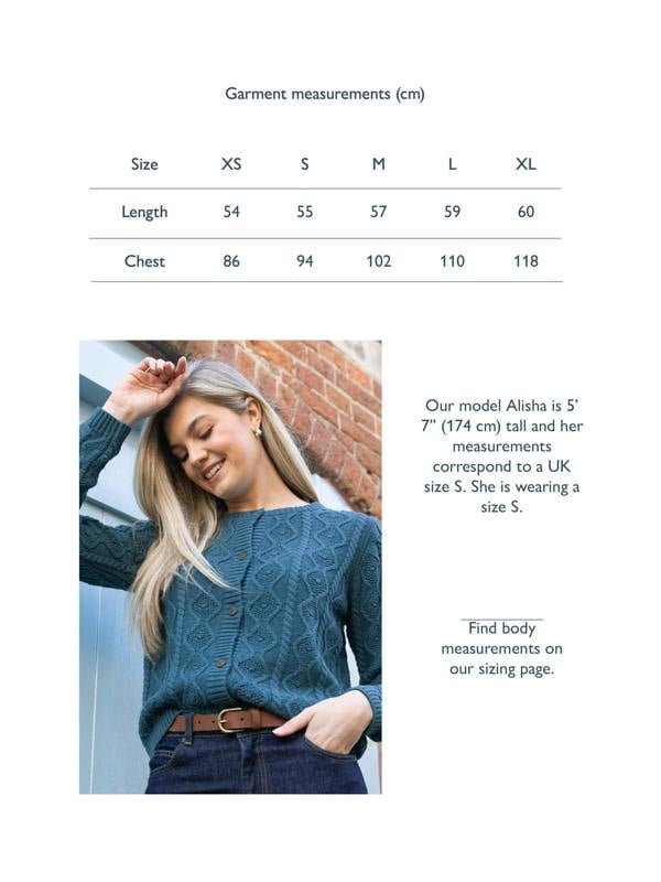 Kite Womens Organic Farrington Knit Cardigan