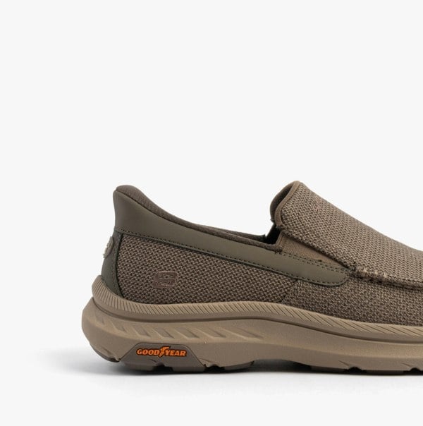 Skechers POLLARD - WILFRED Mens Shoes Taupe