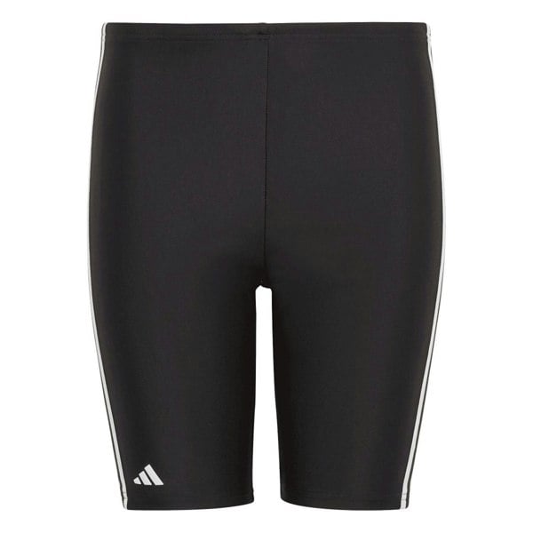 Adidas Boys Classic 3 Stripes Swim Shorts - Black