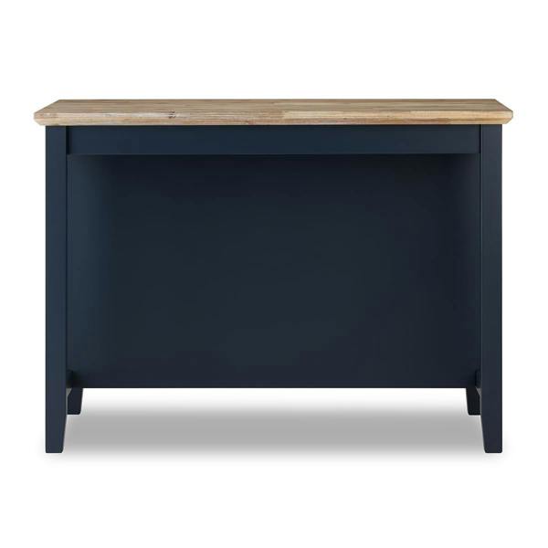 Statement Furniture Florence Breakfast Bar Kitchen Island with Shelves