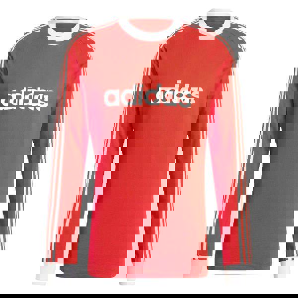 Adidas Mens Originals 70s FC Bayern Munich Long-Sleeved Jersey - Red - 