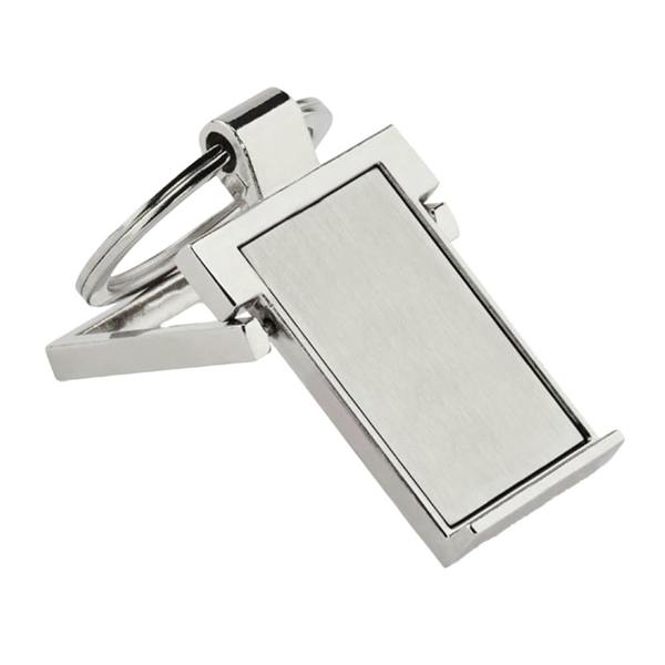 MidOcean Stanrin Metal Keyring - Silver - 