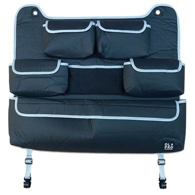 OLPRO Rear Double Seat Storage Organiser - Grey