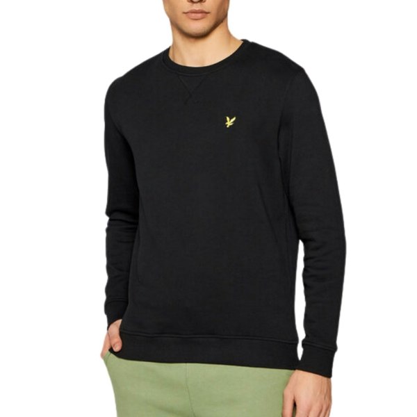 Lyle & Scott Plain Black Sweatshirt S