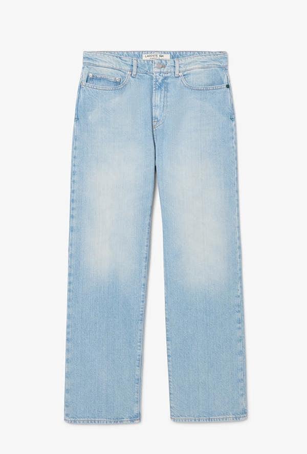 Lacoste 5 Pocket Straight Cut Indigo Jeans