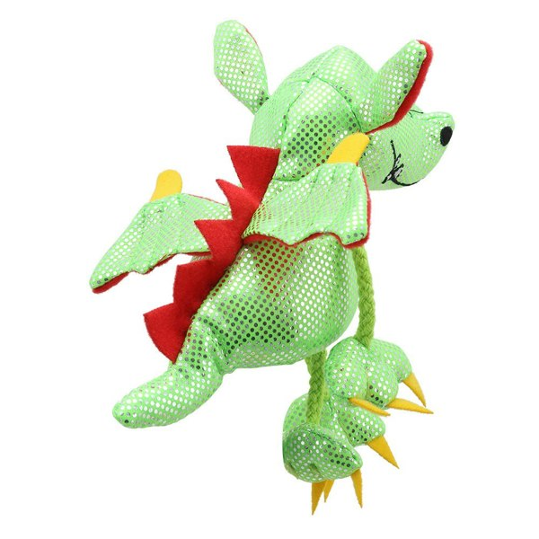 The Puppet Company Dragon - Green - Finger Puppets