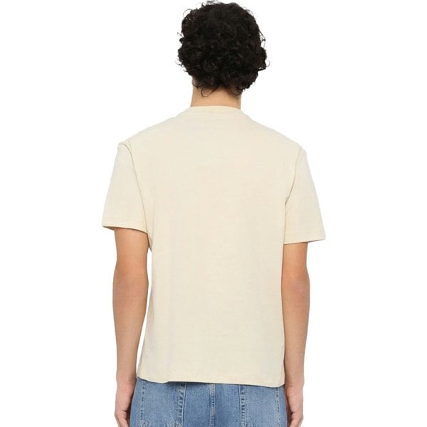 Emporio Armani EA7 EA7 Emporio Armani Visibility Tonal Logo T-Shirt Almond Milk